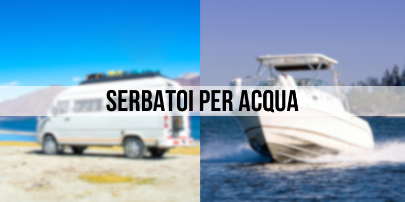 serbatoi per acqua